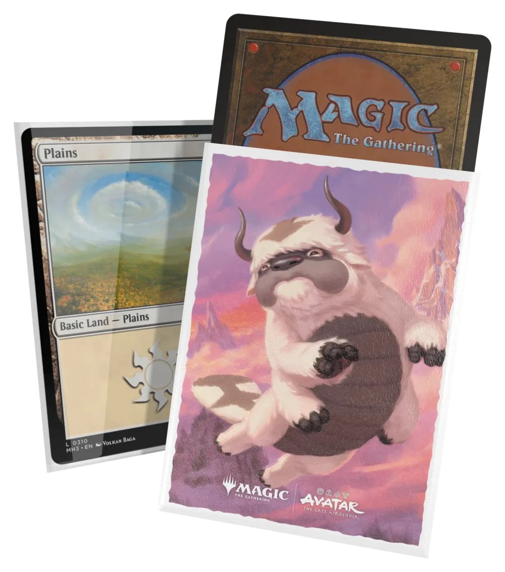 MTG Avatar The Last Airbender Appa Aangs Companion Art Sleeves for Trading Cards