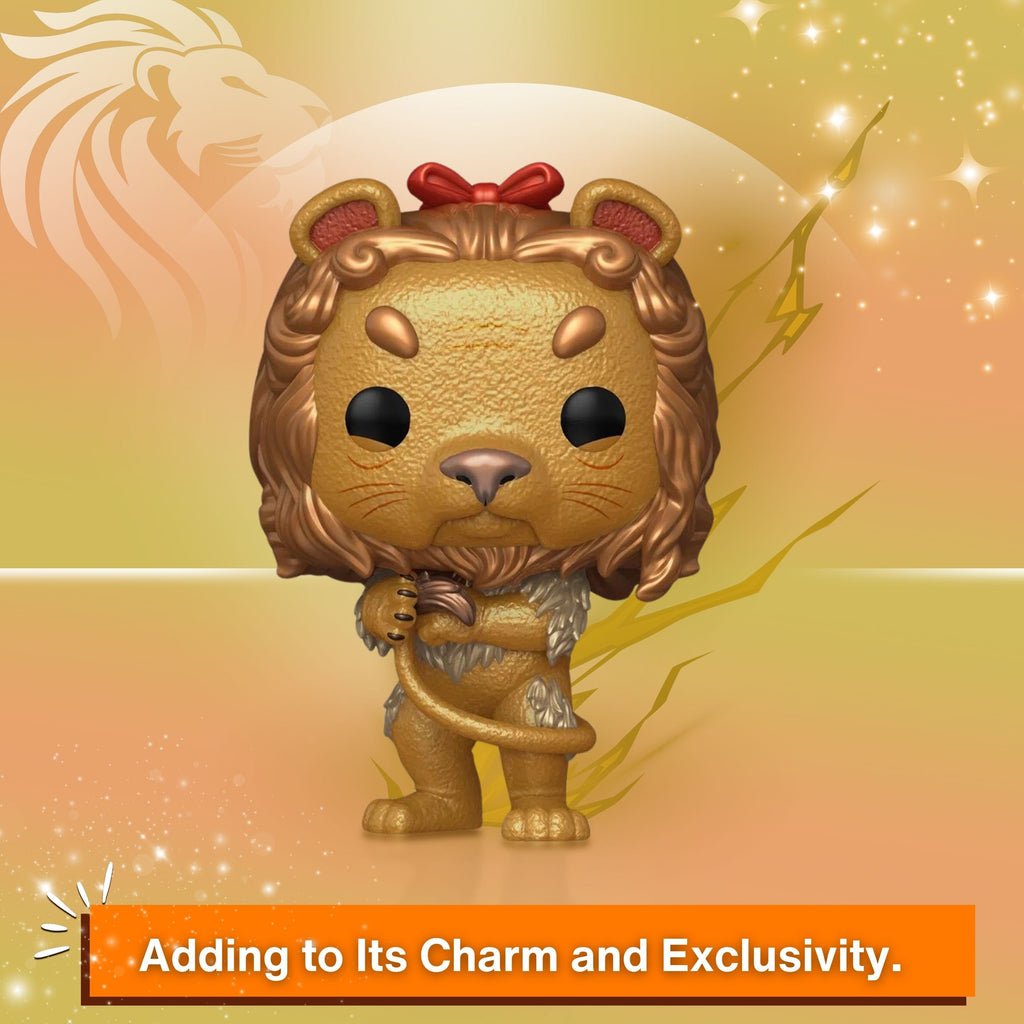 Cowardly Lion Funko Pop! Movies: The Wizard of Oz 85th Anniversary - Collectible Chase Vinyl Figure #1515 with Display Box Protector Case
