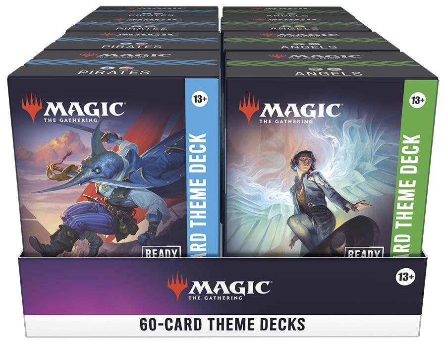 Magic: The Gathering TCG Lorwyn Eclipsed 60-Card Theme Deck Display - Lorwyn Eclipsed (Pirates and Angels)