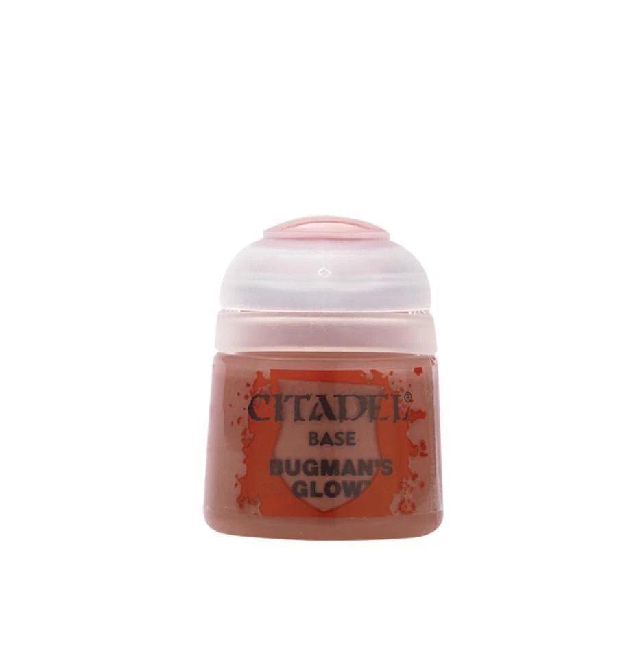 Warhammer Citadel Base Bugmans Glow Paint Bottle 12ml