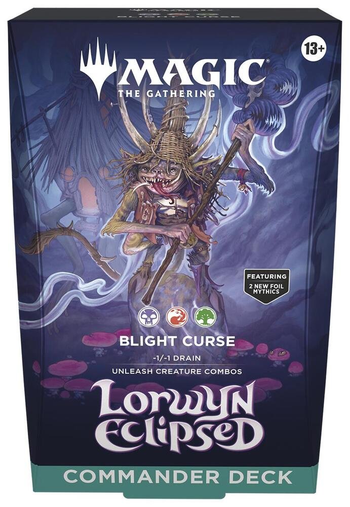 Magic: The Gathering TCG Lorwyn Eclipsed Commander Deck - Blight Curse Commander Deck