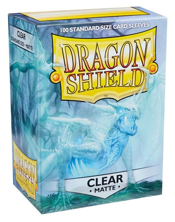 Dragon Shield Card Sleeves Clear Matte 100ct