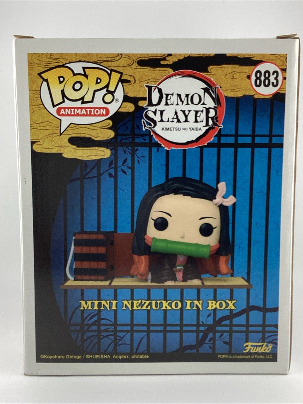 Funko Pop! Deluxe: Demon Slayer: Kimetsu no Yaiba- Mini Nezuko Signed Abby T#833