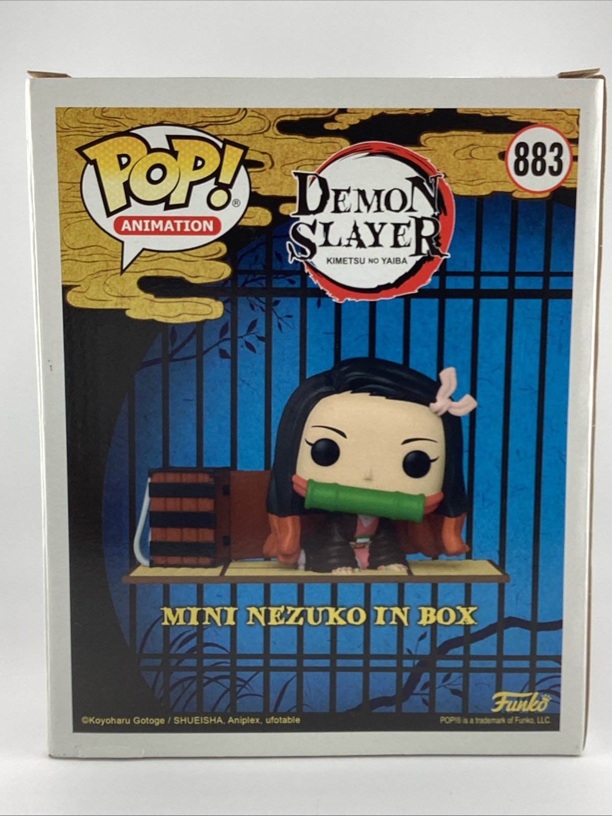 Funko Pop! Deluxe: Demon Slayer: Kimetsu no Yaiba- Mini Nezuko Signed Abby T#833