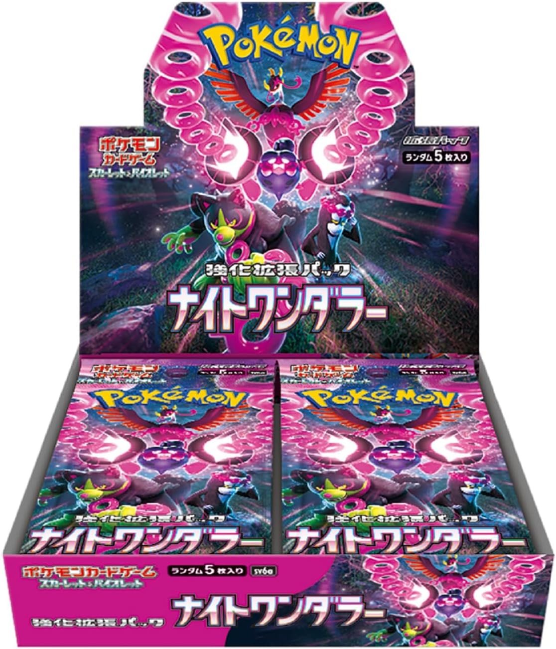 Pokemon TCG SV6a Night Wanderer Japanese Booster Box 30 Packs Trading Card Game