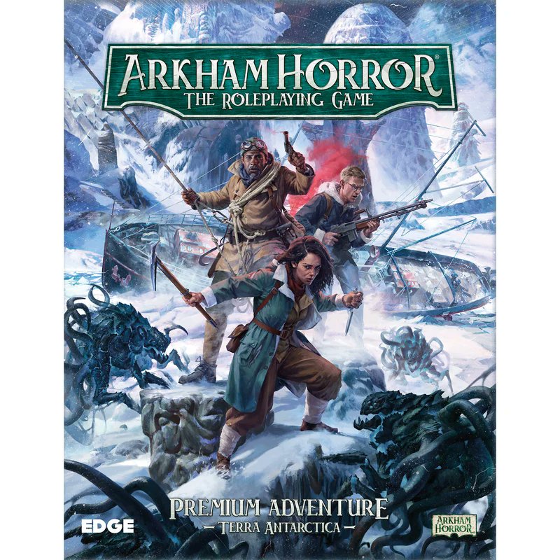 Arkham Horror RPG Premium Adventure Terra Antarctica Tabletop Roleplaying Game Book