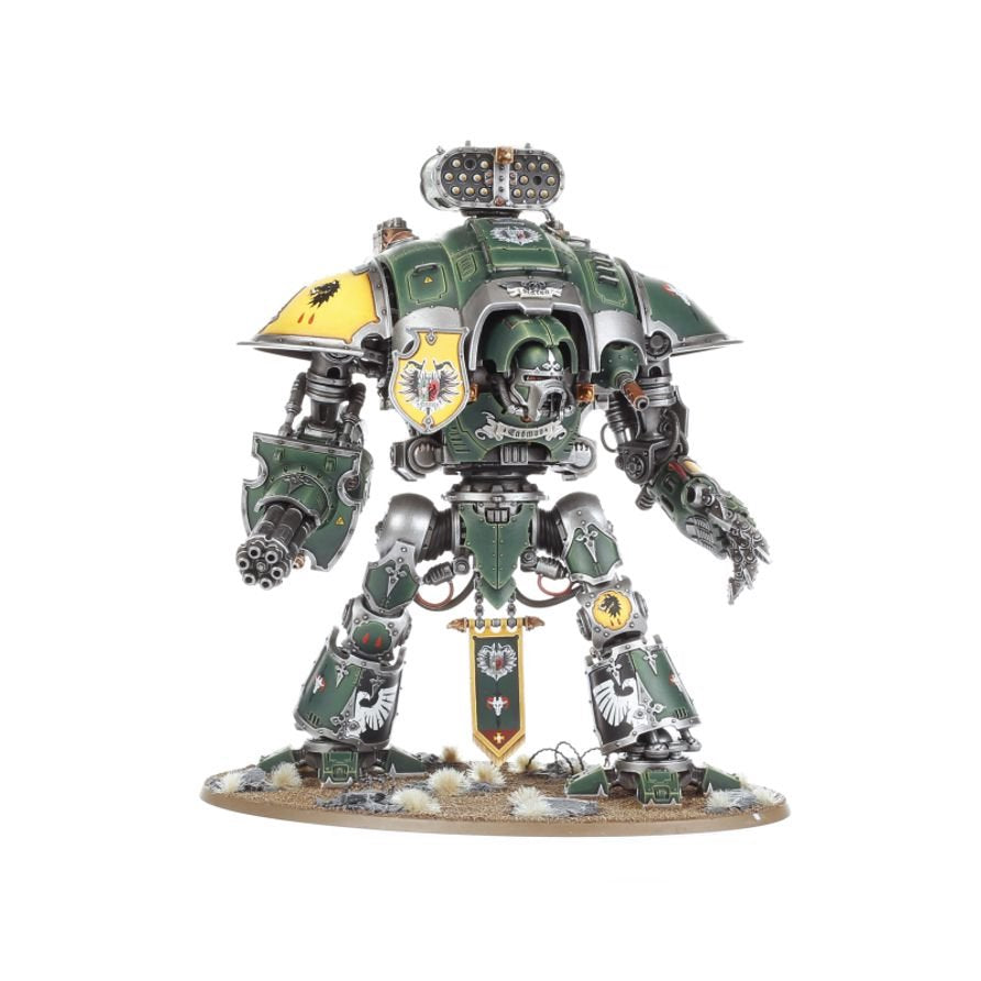 Warhammer 40K Imperial Knights Knight Questoris Model Kit – Multipart Plastic War Machine Figure with 6 Build Configurations for Warhammer 40,000 Armies