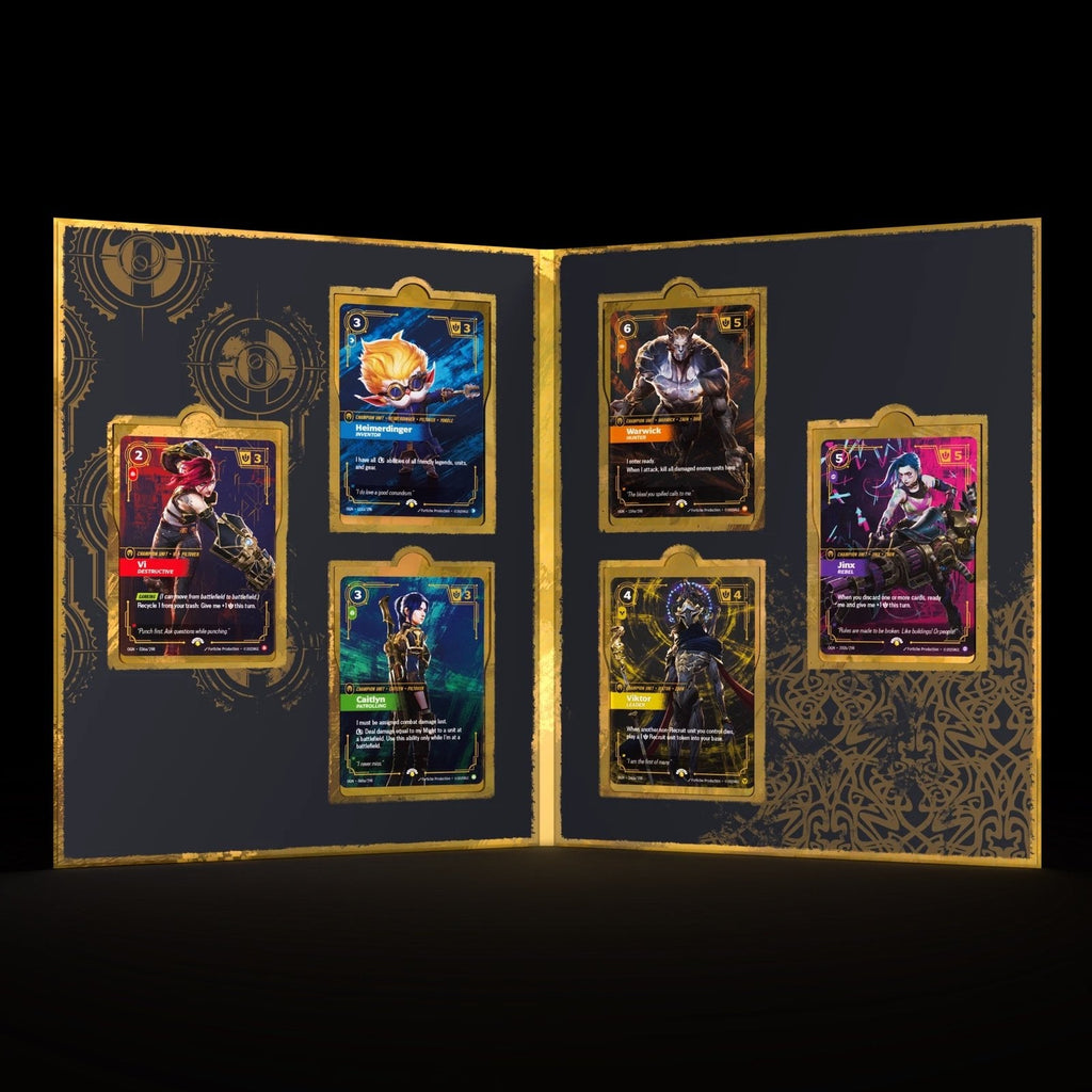 Riftbound League of Legends Arcane Box Set Six Foil Champion Legend Cards Card Game *Pre-Order*