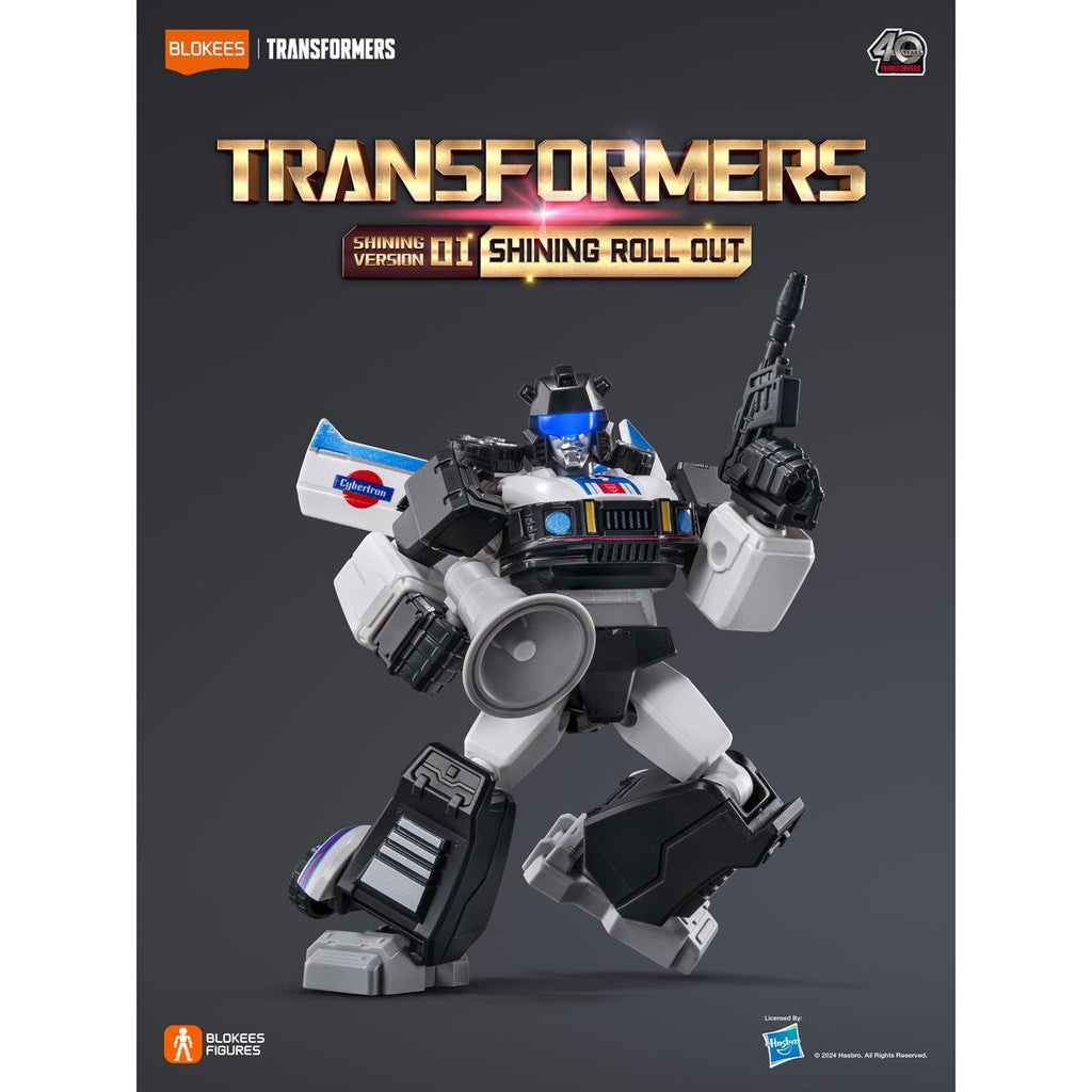 Transformers Shining Version 1 Shining Roll Out Blokees Mini Model Kit