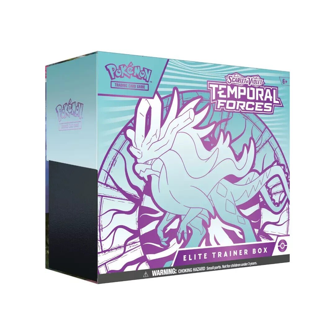 Pokémon TCG: Scarlet & Violet Temporal Forces Elite Trainer Box Flutter Mane