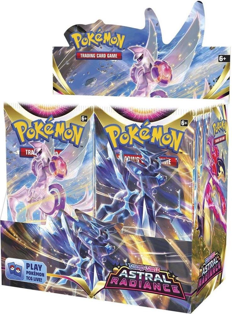 Pokémon TCG Sword & Shield Astral Radiance Booster Box – Sealed Pokémon Cards for Collectors & Trading Card Game