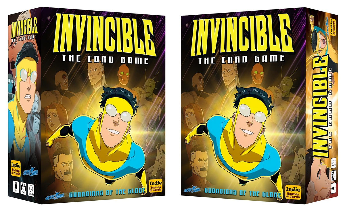 Invincible: The Card Game – Guardians of The Globe | Official Skybound Tabletop Superhero Deck-Building Game | Ages 14+ | 2–4 Players