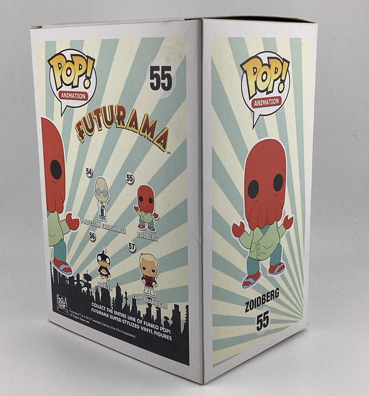 Funko Pop! Futurama- Dr. Zoidberg Bundle Alternate Universe Blue + Red HTE#55