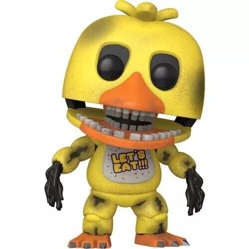 Withered Chica Funko Pop! Games Five Nights at Freddy's - Approx. 4" Collectible Vinyl Figure #1084 Bundled with Display Box Protector Case