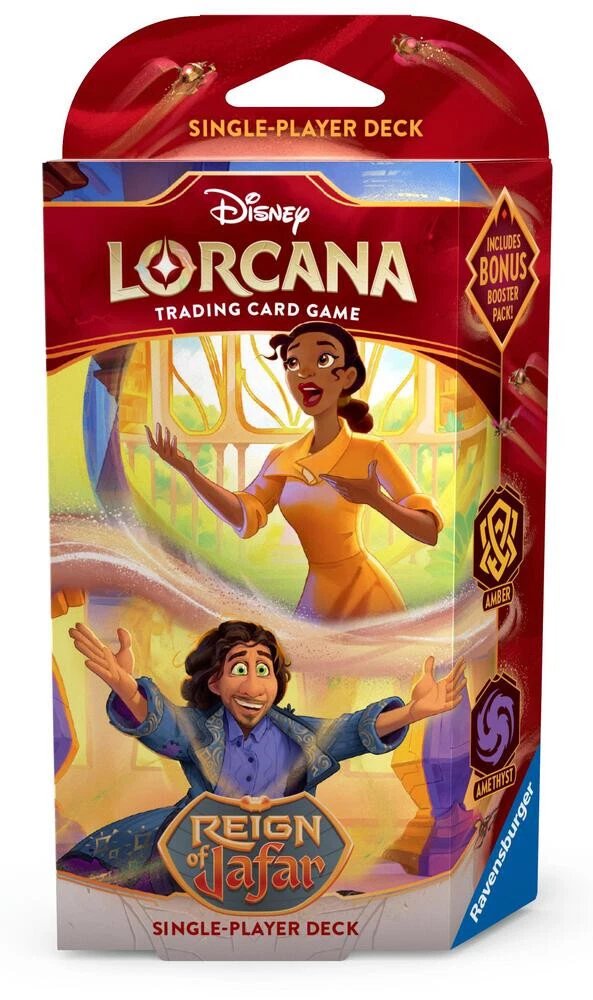Lorcana TCG: Reign of Jafar Deck Single-Player Deck - Amber/Amthyst
