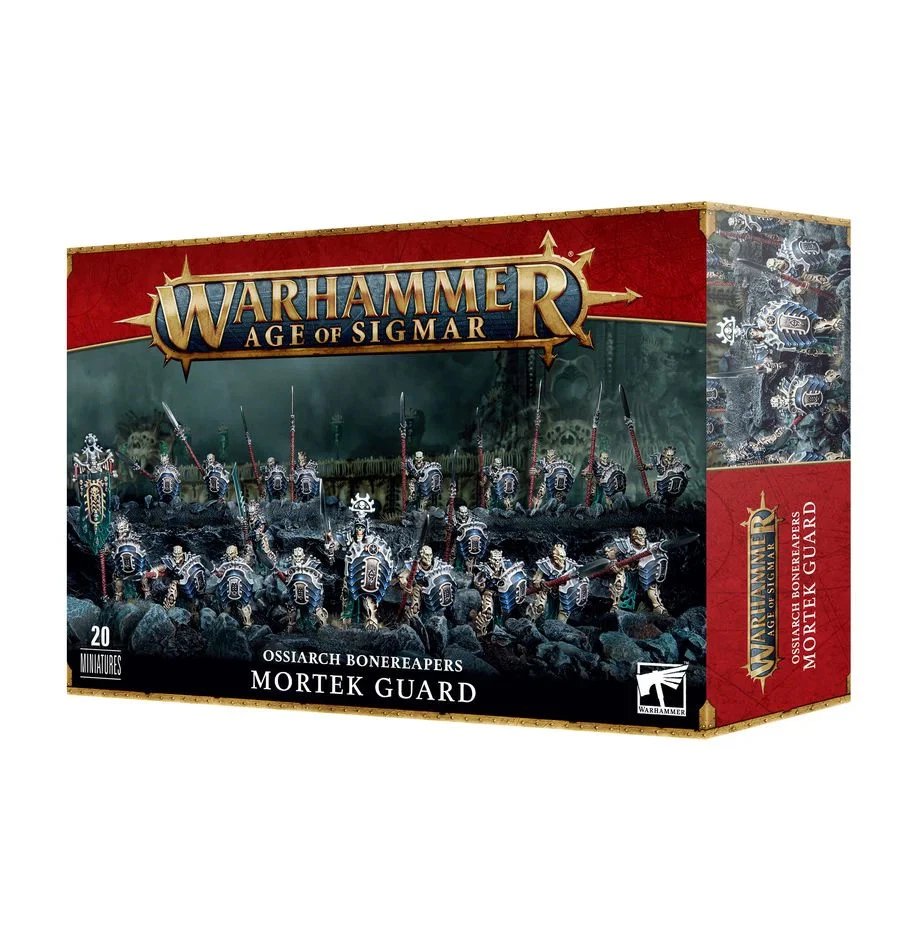 Warhammer Age of Sigmar Ossiarch Bonereapers Mortek Guard - 20 Miniatures