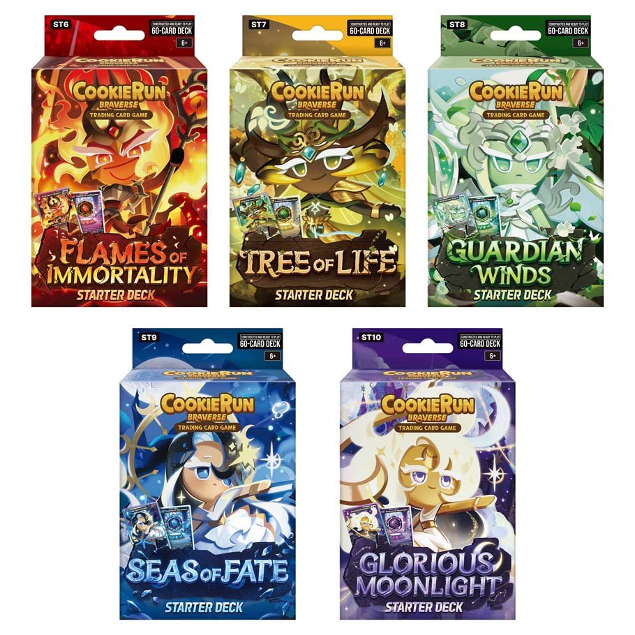 Cookie Run TCG Legendary Cookie Starter Deck 5ct Assortment (PRE-ORDER - Release Date: May 29, 2026)