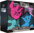 Pokémon TCG Sword & Shield Evolving Skies Elite Trainer Box – Glaceon & Vaporeon ETB with 8 Booster Packs, Card Sleeves, Energy Cards, Accessories – Pokémon Cards Pack, Deck & Collection Box