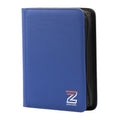 Zion Cases Diamond Texture Toploader Binder Navy 4 Pocket Trading Card Album