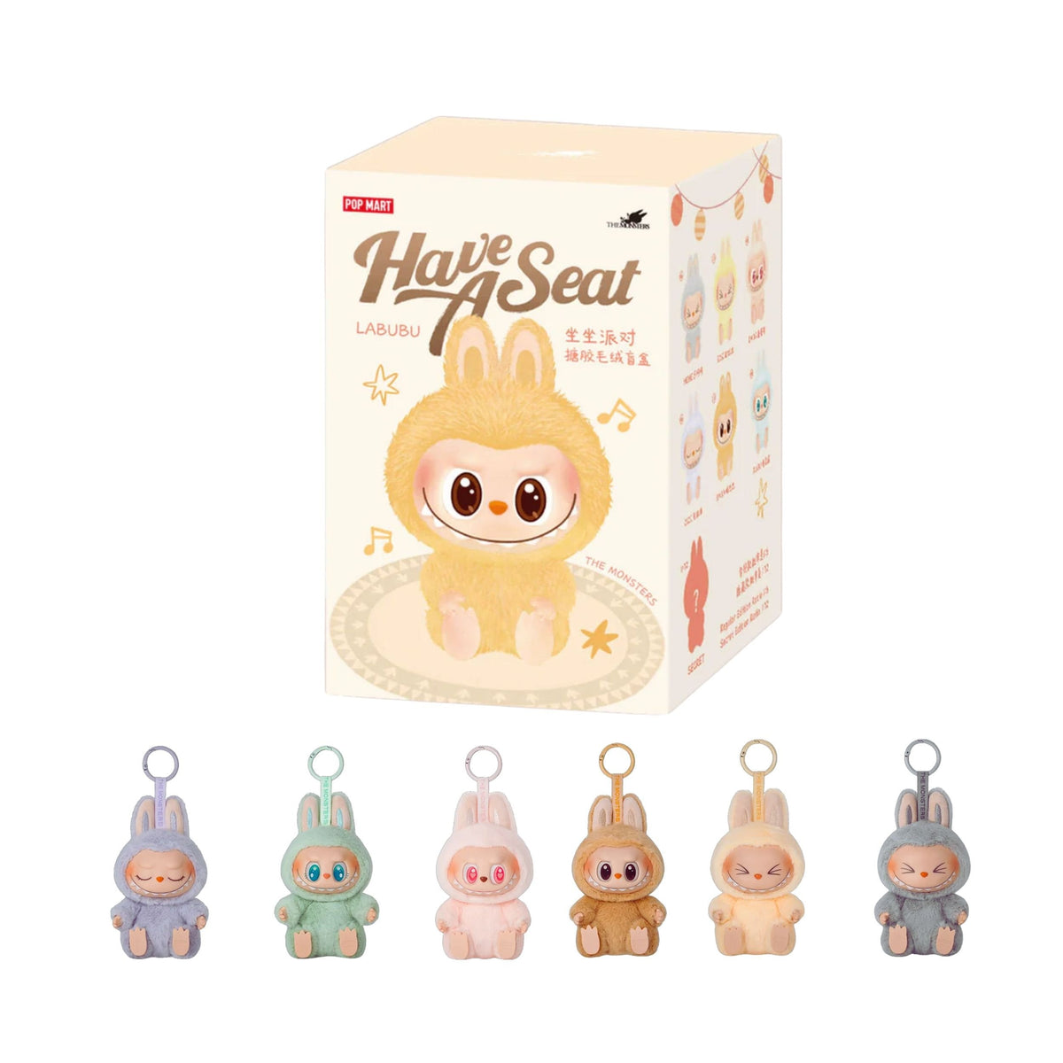 Pop Mart Labubu Have A Seat Plush Blind Box – Collectible Plush Mystery Toy