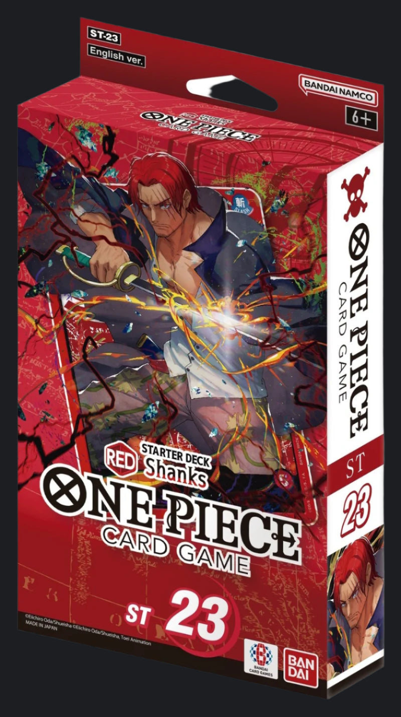 One Piece TCG Starter Deck Shanks Red ST-23 Bandai Namco (50-Card Deck)