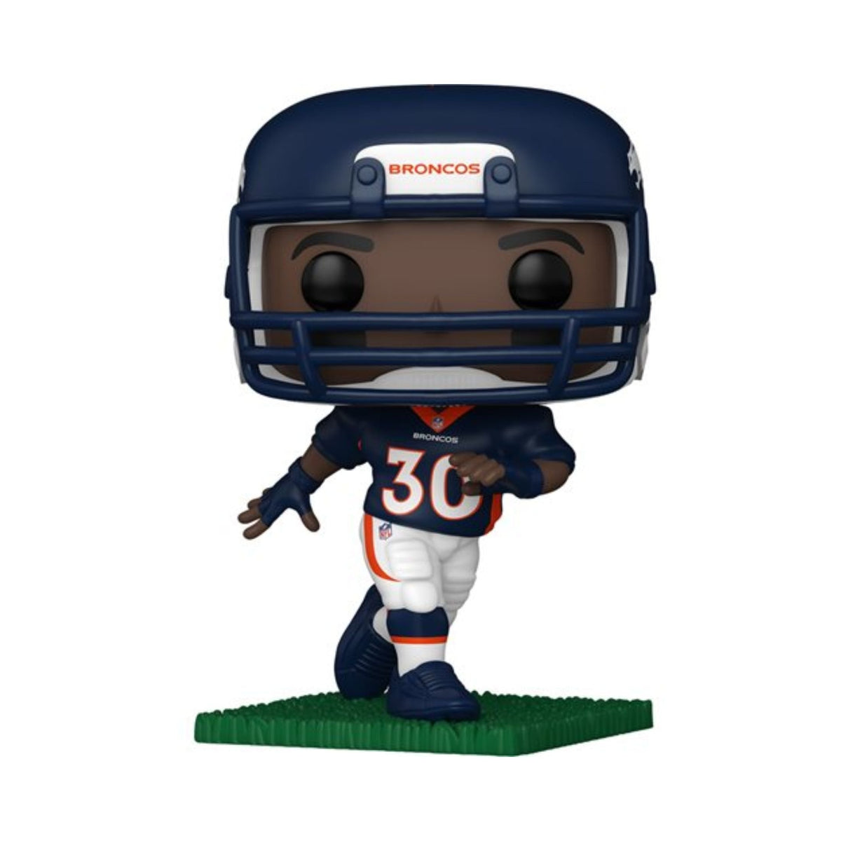 Terrell Davis Funko Pop! Football: NFL Legends Broncos - Approx. 3 3/4" Collectible Vinyl Figure #262 with Display Box Protector Case