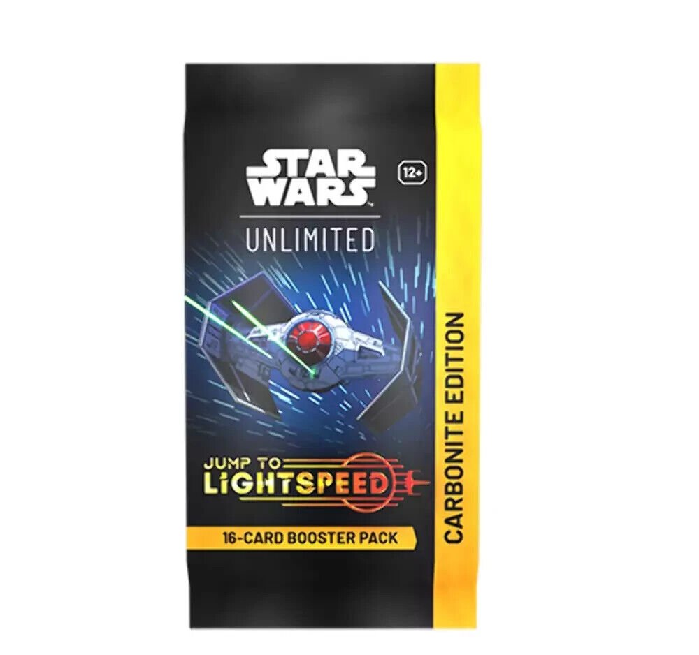 Star Wars: Unlimited - Jump to Lightspeed Carbonite Booster Display