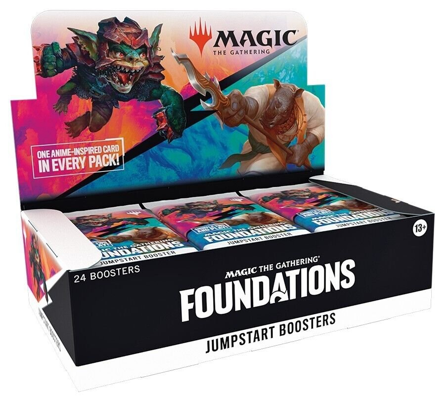 Magic: The Gathering Foundations Jumpstart Booster Box - 24 Packs (480 cards)
