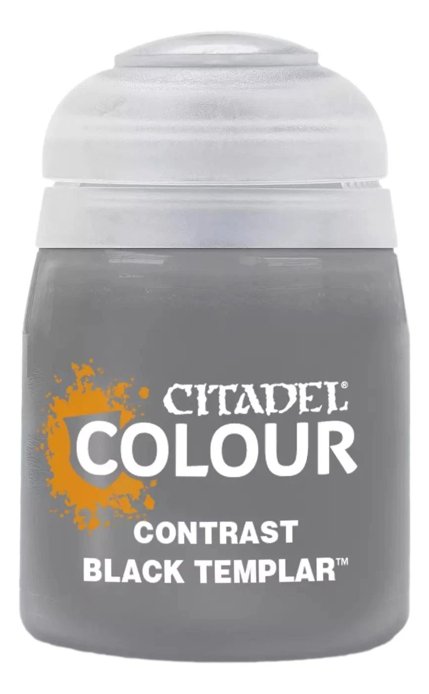 Warhammer Citadel Contrast: Black Templar Paint Bottle 18ml