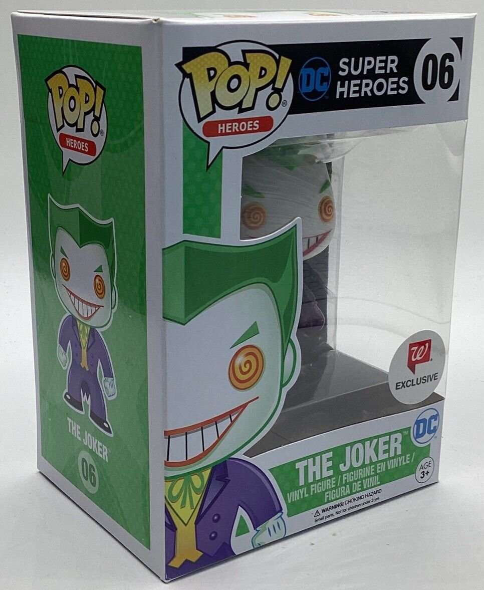 Funko Pop! Vinyl: DC Comics - Black Suit Classic Joker #06 Walgreens Exclusive