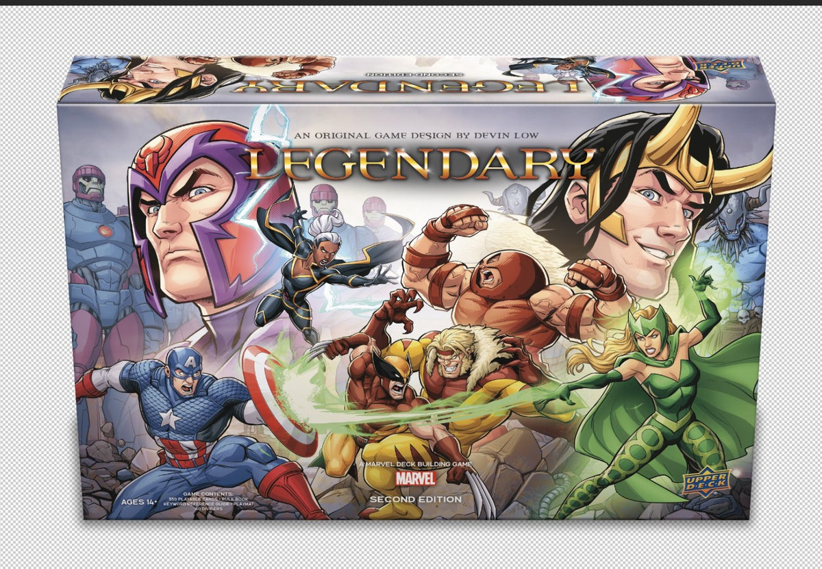 Upper Deck Legendary A Marvel Deck Building Game Core Set Second Edition Cooperative Strategy Game