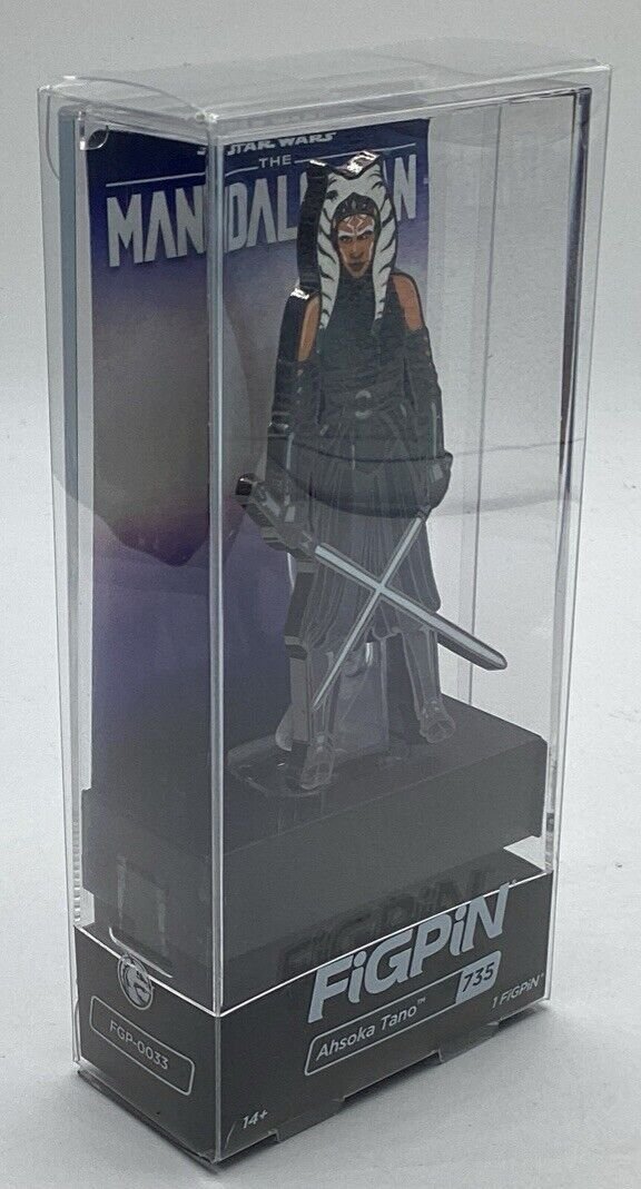 NEW CMD Collectibles Star Wars The Mandalorian #735 Ahsoka Tano 3" FigPin