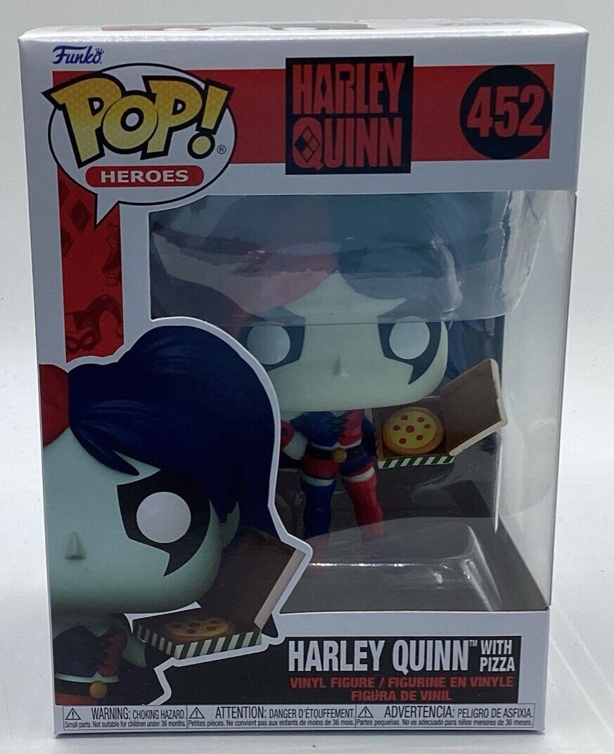 Funko Pop! Vinyl: DC Universe - Harley Quinn with Pizza #452