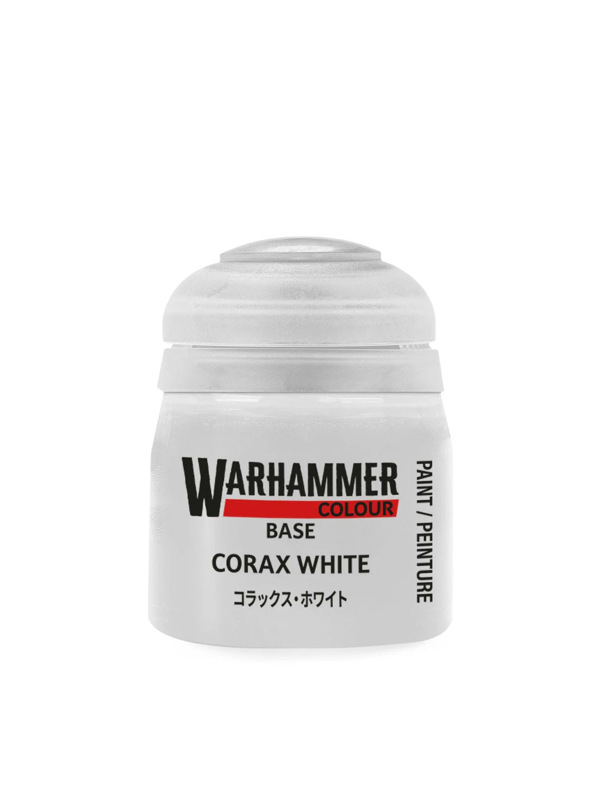 Warhammer Corax White 18ml Paint for Miniatures Tabletop Models and Hobby Projects