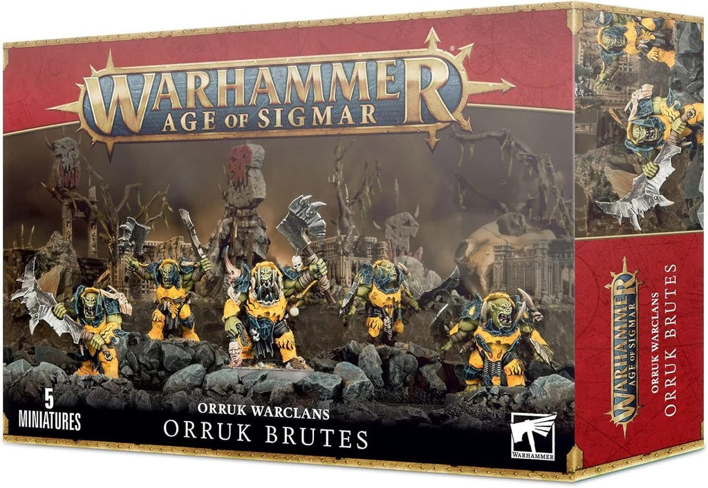 Warhammer Age of Sigmar Orruk Warclans Orruk Brutes - 5 Miniatures
