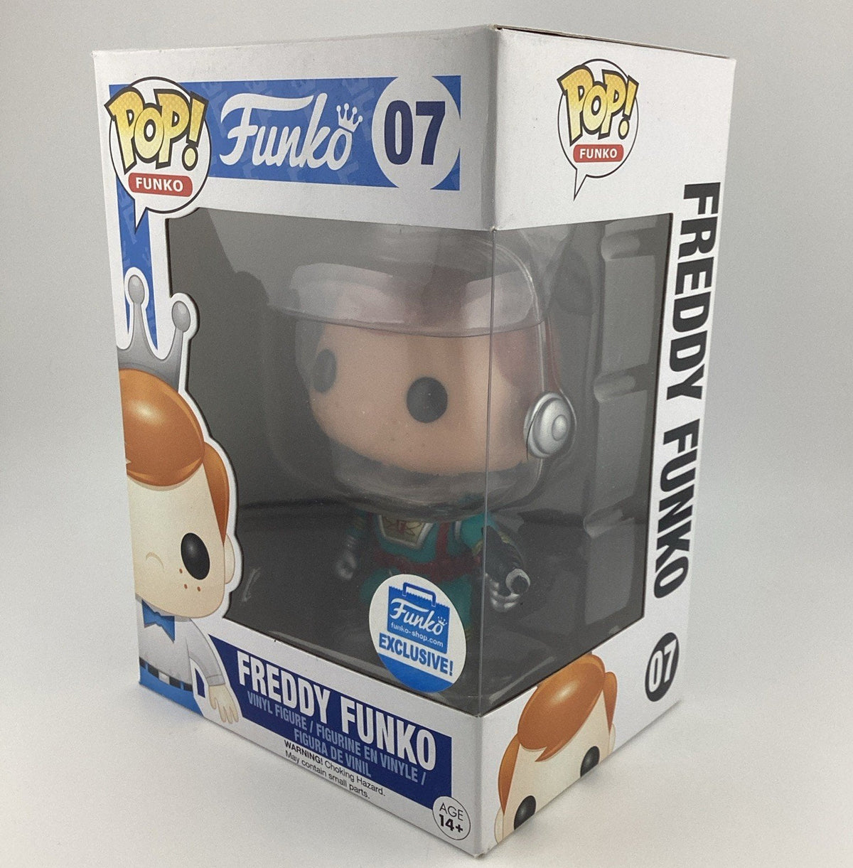 Funko Pop! Vinyl: Funko Shop Exclusive - Freddy Funko with Ray Gun #07