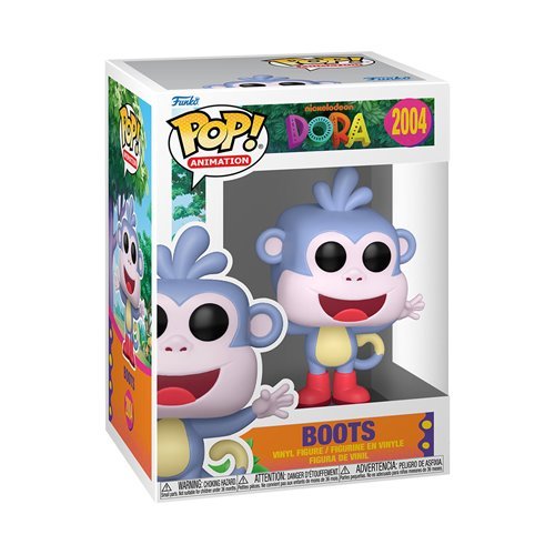 Boots Funko Pop! Animation Dora the Explorer - Approx. 3 3/4" Collectible Vinyl Figure #2004 Bundled with Display Box Protector Case