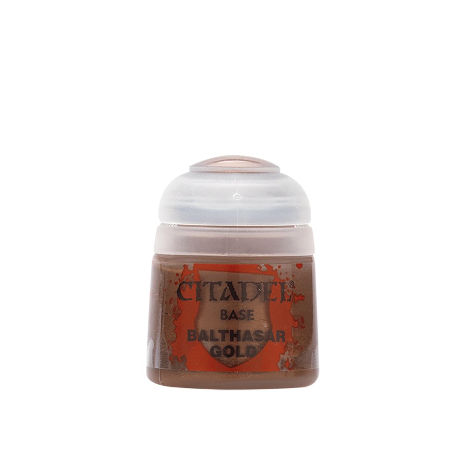 Warhammer Citadel Base Balthasar Gold Paint Bottle 12ml