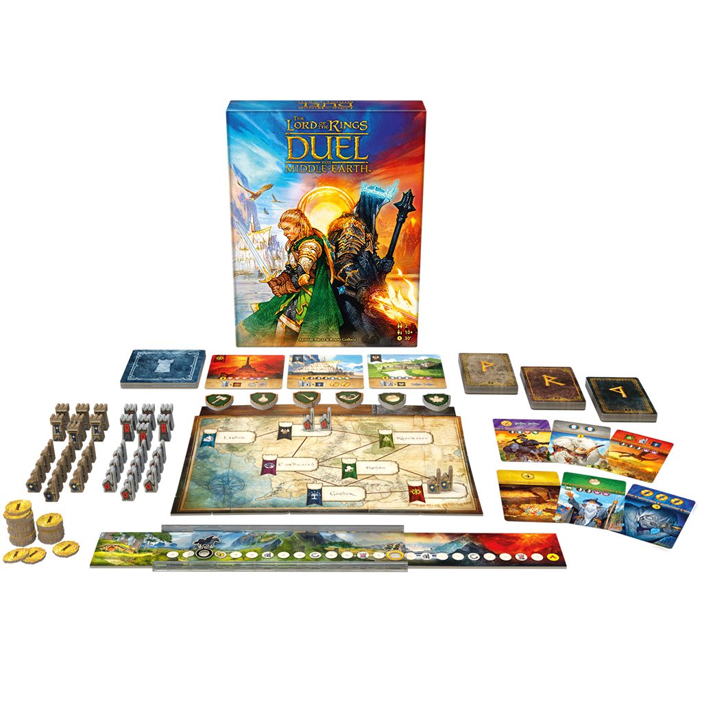 The Lord of the Rings Duel for Middle-earth Board Game
