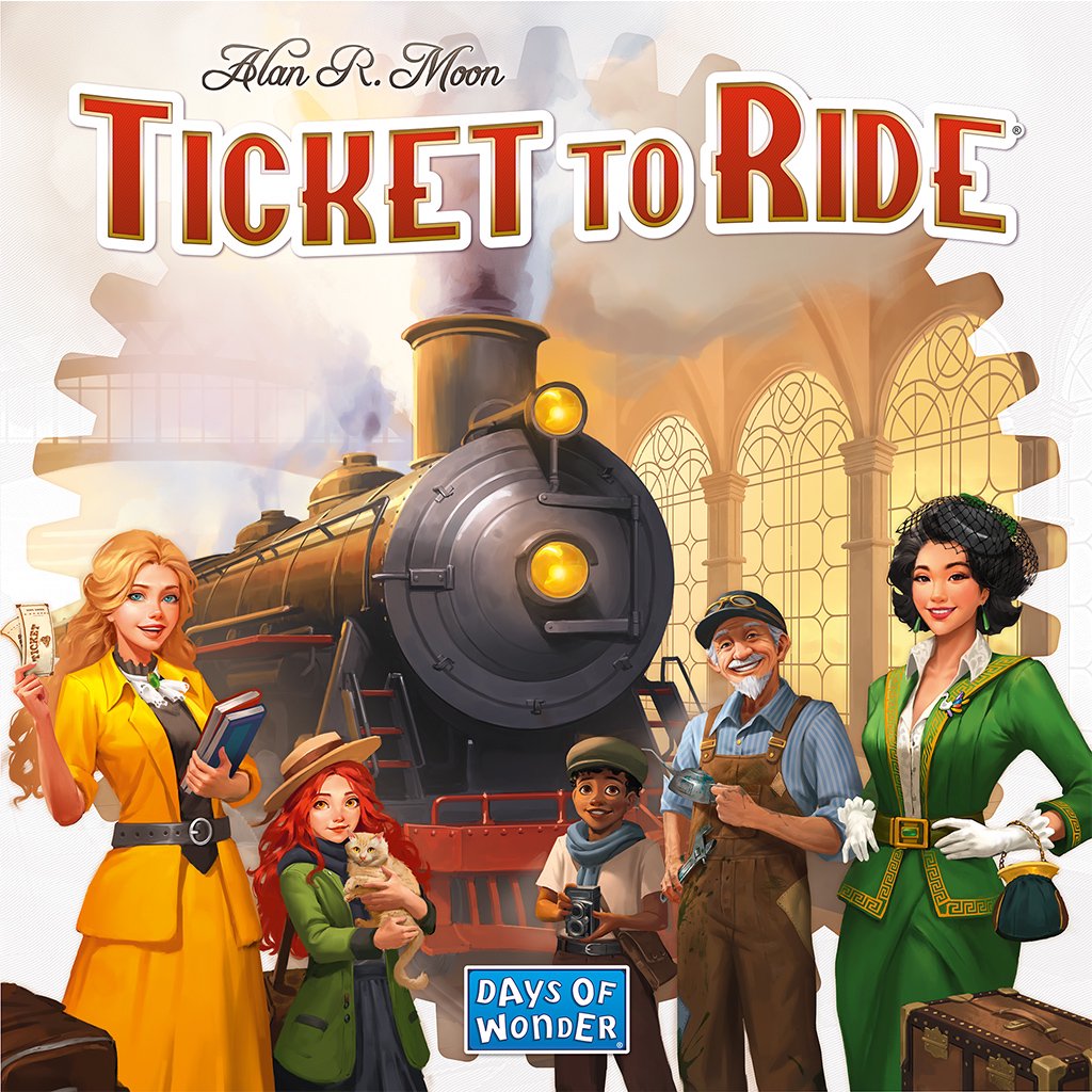 Ticket to Ride Refresh Board Game
