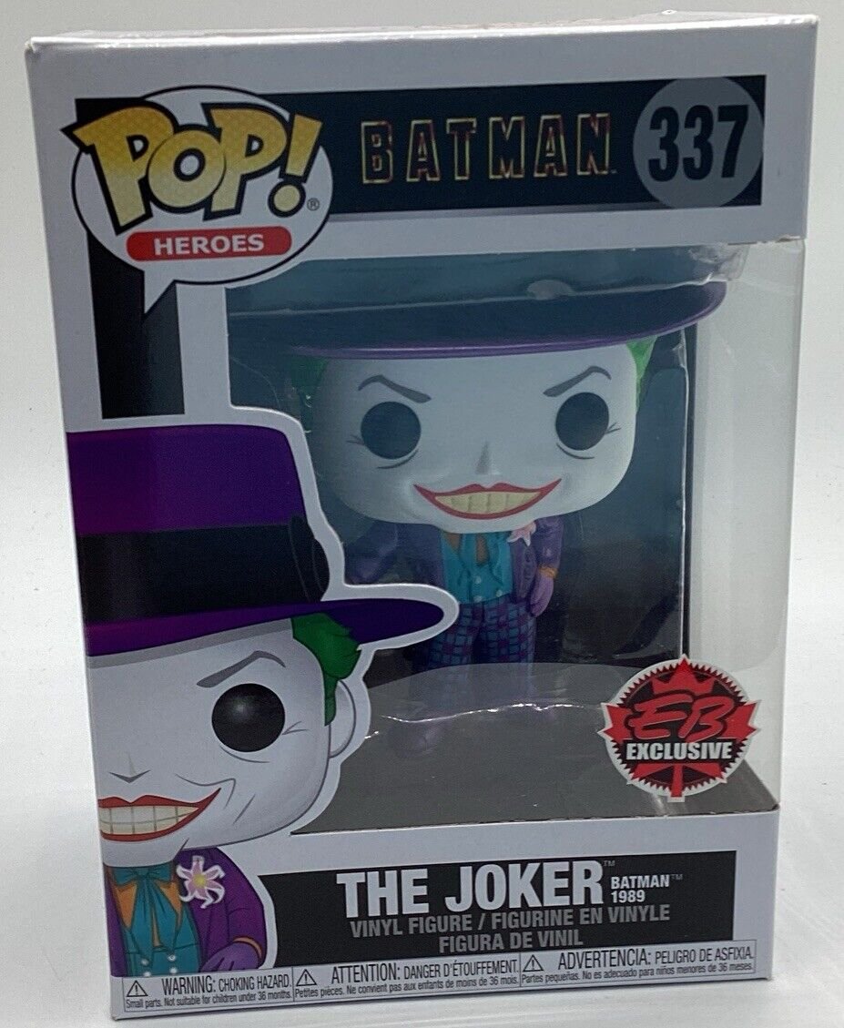 Funko Pop! Vinyl: DC Comics - The Joker Batman 1989 #337