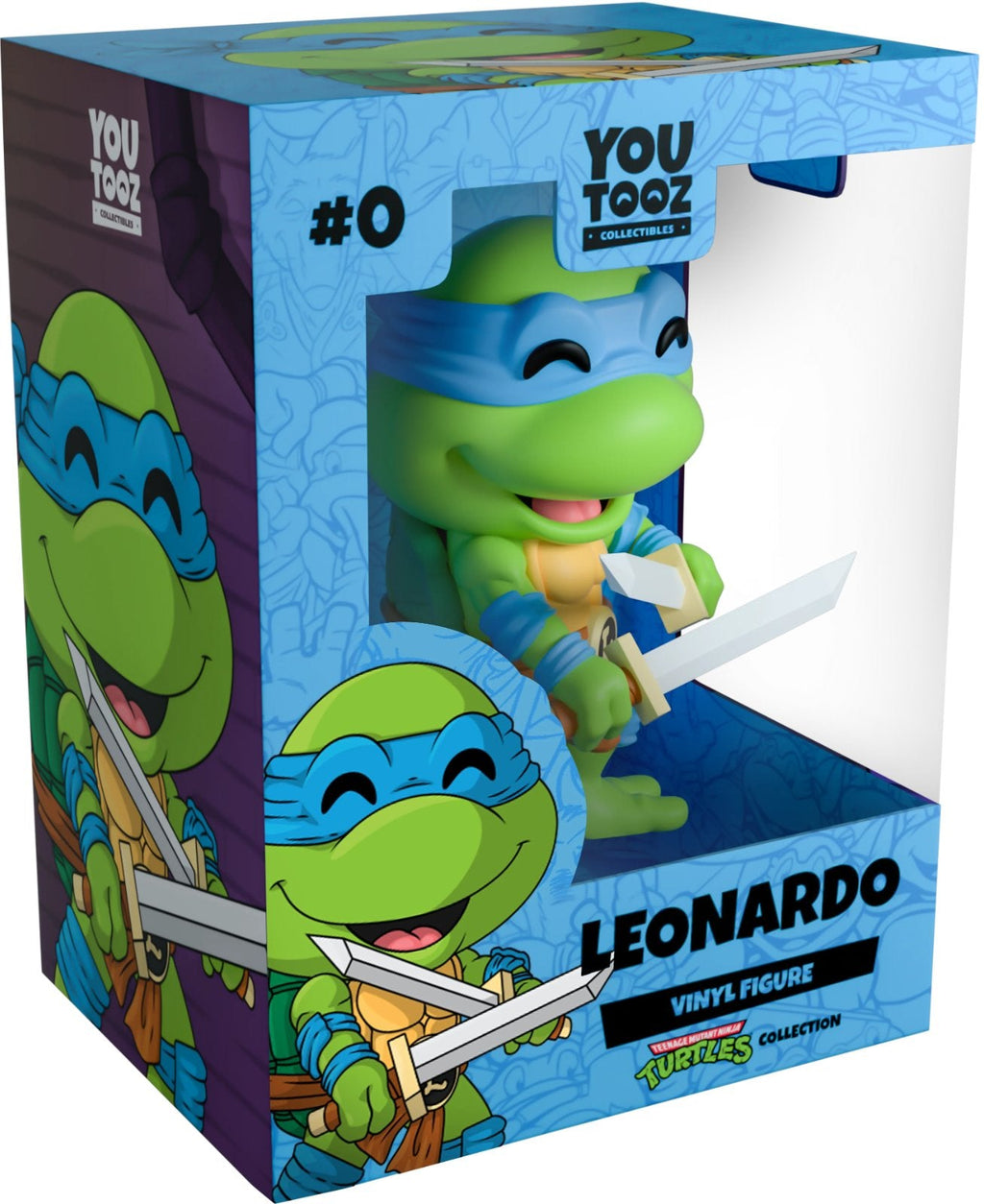 Leonardo Youtooz The Teenage Mutant Ninja Turtles Collection - 4.2" Collectible Vinyl Figure #0 with Window Display Box