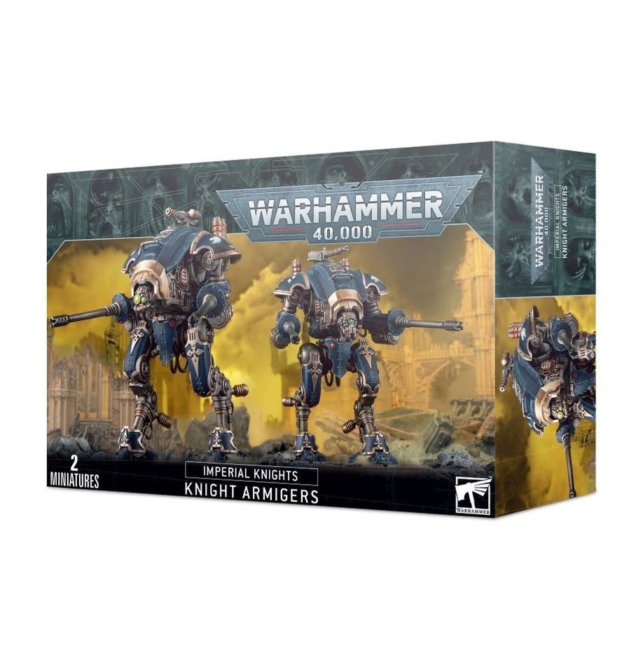 Imperial Knights: Knight Armigers Warhammer 40K - 2 Miniatures