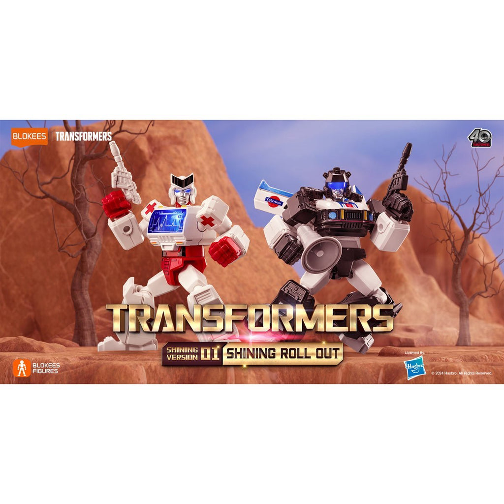 Transformers Shining Version 1 Shining Roll Out Blokees Mini Model Kit
