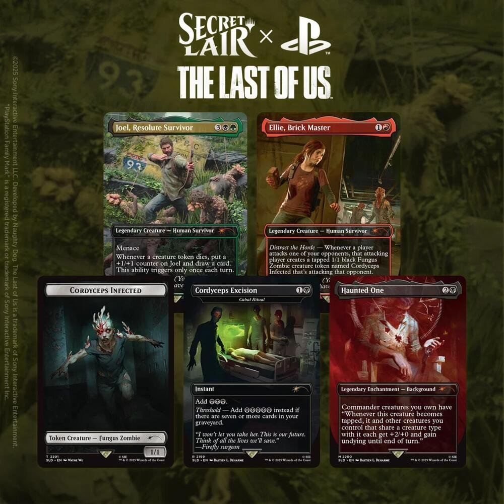 Magic: The Gathering TCG Secret Lair X The Last of Us Part I - Non-Foil Edition