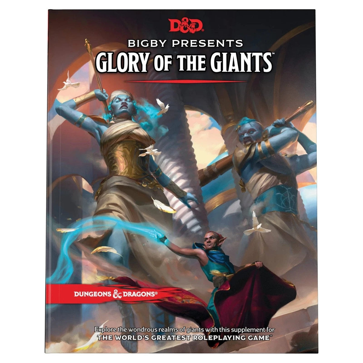 Dungeons & Dragons Bigby Presents Glory of the Giants 5E Sourcebook RPG Hardcover Book