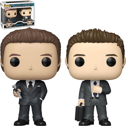 Harvey Specter and Michael Ross Funko Pop! Television Suits 2 Pack - Approx. 3 3/4" Collectible Vinyl Figures