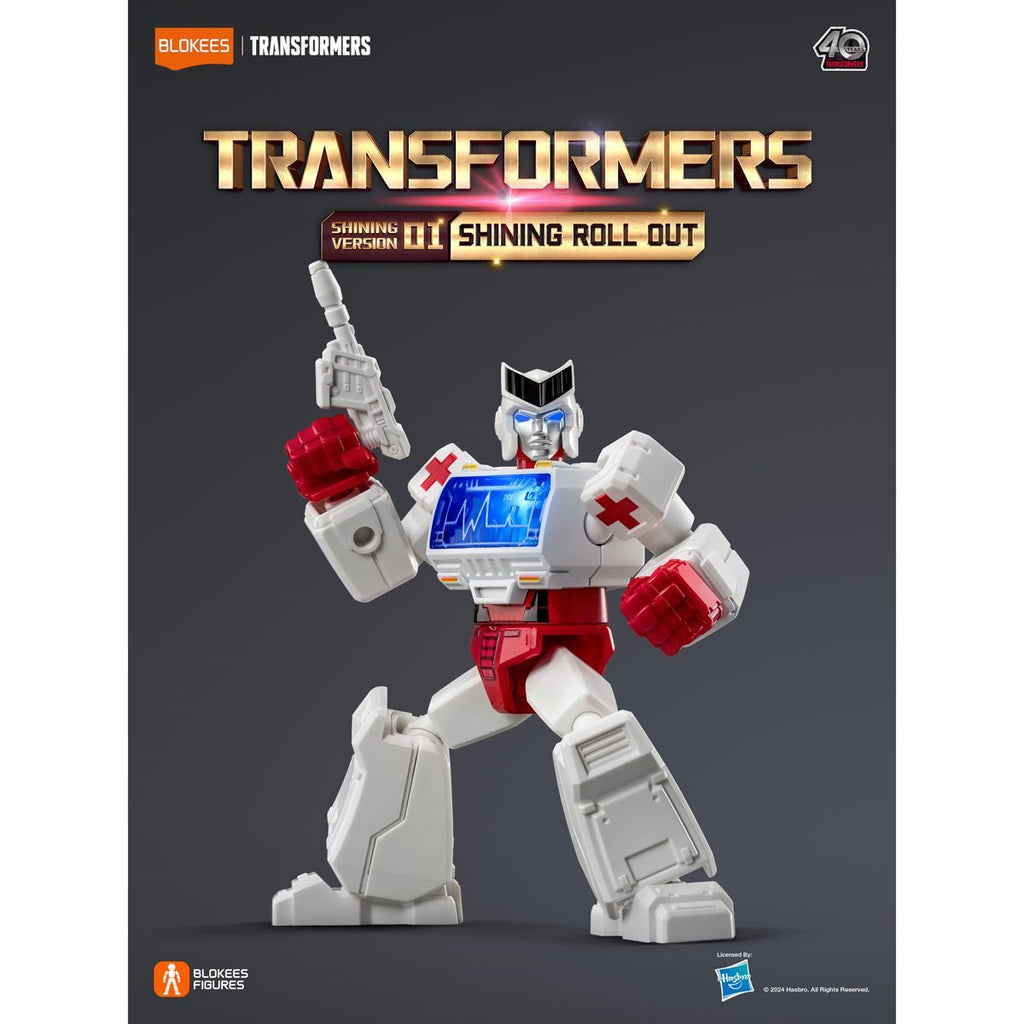 Transformers Shining Version 1 Shining Roll Out Blokees Mini Model Kit