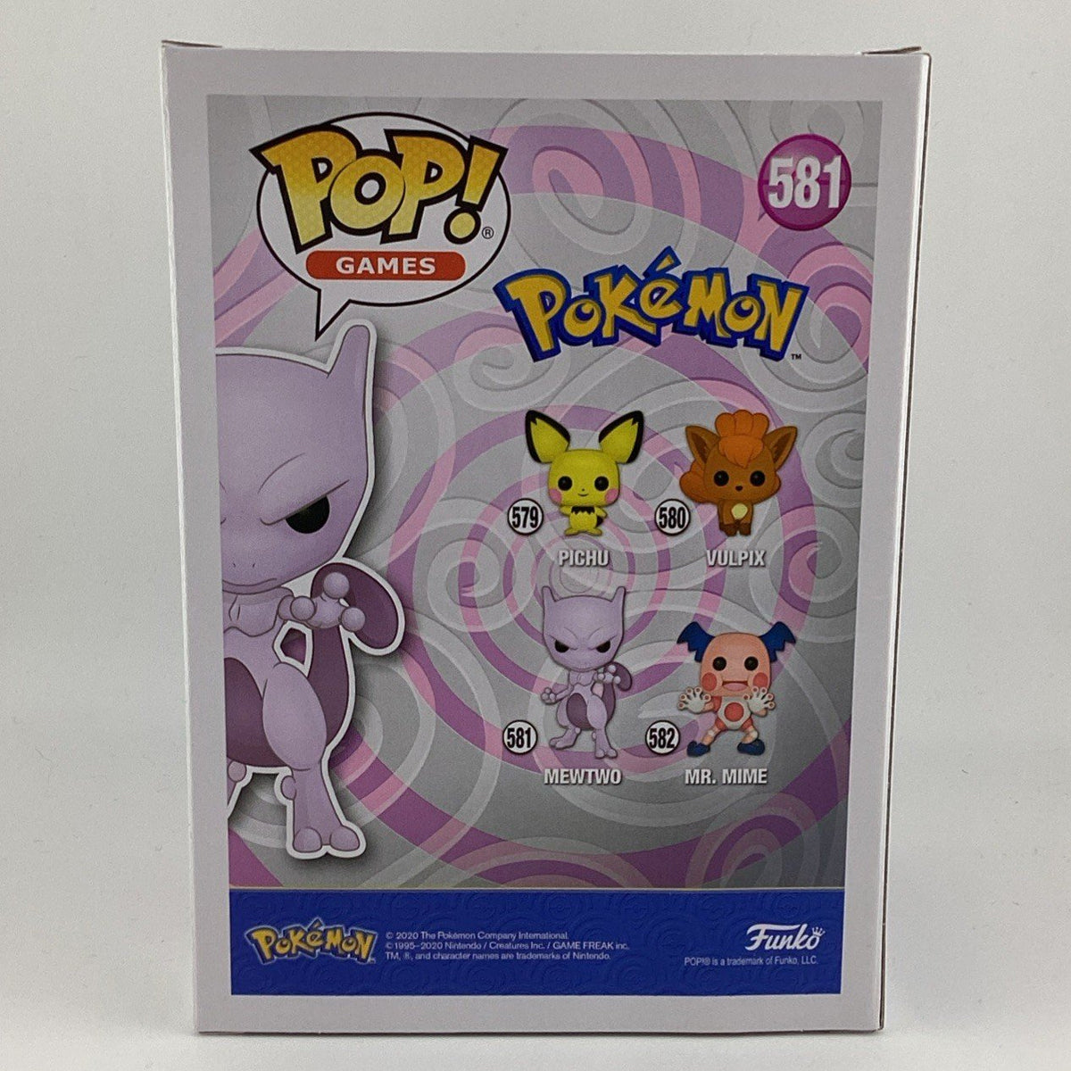 Funko Pop! Games Vinyl: Pokémon - Mewtwo #581