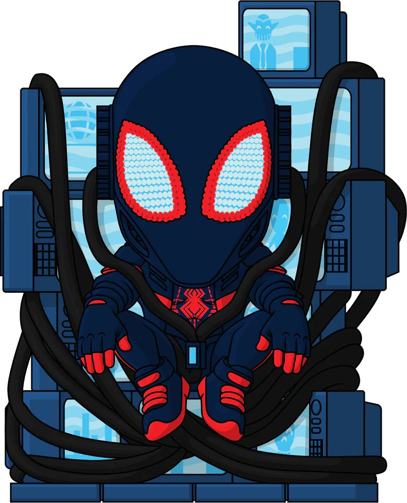 Miles Morales #13 Youtooz Spider-Man Collection - 4.6" Collectible Vinyl Figure #4 with Window Display Box